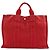 Hermès Borsa Tote Hermes Deauville Rosso - vista 2