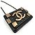 Borsa a tracolla Chanel Matelassé Boy Brick con catena Nero - vista 3