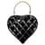 Borsa Vanity Chanel Matelassé a forma di cuore Nero - vista 2