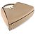 Borsa Mini Peekaboo da donna Fendi Marrone - vista 3