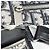 Borsa Saddle Trotter da Uomo Christian Dior Nero Bianco Beige - vista 11