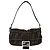 Borsa Fendi Zucca marrone in lana
