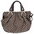 Céline Borsa Celine Macadam da donna Marrone - vista 2