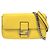 Borsa Micro Mini Fendi da donna Giallo
