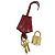 Borsa Tote Louis Vuitton Suhali Radiu Rosso - vista 8