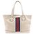 Borsa Tote Gucci Sherry Line Bianco - vista 2