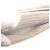 Borsa a tracolla Saint Laurent Sunset Medium Bianco - vista 9