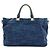 Prada Denim 2-Way Tote Bag Blau - Ansicht 2