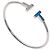 Bracciale con charm in oro bianco e diamanti Tiffany & Co. - vista 2