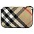Borsa a tracolla Burberry in pelle marrone - vista 2