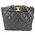 Borsa Tote con catena Matelassé da donna Chanel Nero