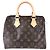 Bolso Boston Mini Speedy 25 Monogram para mujer Louis Vuitton Castaño - vista 2