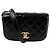 Borsa a tracolla Chanel Mini Matelassé Nero