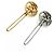 Fermi capelli Baby Laze da donna Louis Vuitton Argento D'oro - vista 3