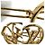 Fermi capelli Baby Laze da donna Louis Vuitton Argento D'oro - vista 5