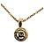 Bulgari Collana Bvlgari in oro giallo 18K con diamante e onice - vista 2