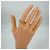 Tiffany & Co. Bean Design Ring aus Gelbgold - Ansicht 2