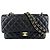 Borsa a tracolla Chanel Matelassé 25 Nero