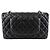 Borsa a tracolla Chanel Matelassé 25 Nero - vista 2