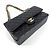 Borsa a tracolla Chanel Matelassé 25 Nero - vista 3