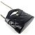Borsa a tracolla Chanel Matelassé in pelle nera Nero - vista 3