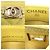 Tarjetero Chanel de piel de becerro granulada amarilla Amarillo - vista 5