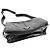 Borsa a tracolla Prada in pelle nera Nero - vista 3