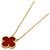 Van Cleef & Arpels Vintage Alhambra Karneol Halskette