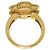 Anello Van Cleef & Arpels Vintage Alhambra Onice e Diamanti - vista 4