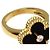 Anello Van Cleef & Arpels Vintage Alhambra Onice e Diamanti - vista 5