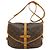 Louis Vuitton M42256 Saumur 30 Shoulder Bag Monogramma