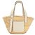 Borsa Tote Basket Small Loewe Bianco