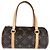 Borsa a tracolla Mini Papillon 19 da donna Louis Vuitton Marrone