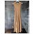 Sandro Beiges Strick-Maxikleid aus Pointelle Golden - Ansicht 2