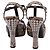 Michael Kors Rosanna Studded Platform Sandals in Brown Python Leather - view 5