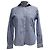 Autre Marque Camicia a righe con bottoni WNU in cotone blu e bianco