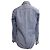 Autre Marque Camicia a righe con bottoni WNU in cotone blu e bianco - vista 3