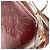 Bolso Tote Louis Vuitton Bellevue GM en piel charol burdeos - vista 12