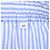 Pantalones cortos de rayas con apliques florales Sandro en algodón azul - vista 15