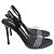 Sandali con tacco Nova Studded Slingback Alexander Wang in pelle nera Nero