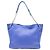 Borsa Tote Britten piccola con catena Tory Burch in pelle blu - vista 4