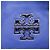 Borsa Tote Britten piccola con catena Tory Burch in pelle blu - vista 5