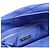 Borsa Tote Britten piccola con catena Tory Burch in pelle blu - vista 8