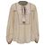 Blusa bordada Isabel Marant Etoile Silekia en algodón crema Blanco Crudo