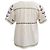 Blouse brodée Ba&Sh Kimber en coton blanc Écru - vue 3