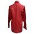 Autre Marque Camicia button-down WNU in lino rosso - vista 3