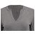 Tory Burch Sayre Pullover mit Taschen aus grauem Kaschmir - Ansicht 2