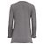 Tory Burch Sayre Pullover mit Taschen aus grauem Kaschmir - Ansicht 4