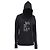 Sudadera con capucha Saint Laurent 1971 en algodón negro