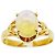 Autre Marque Au750 Opalring Golden